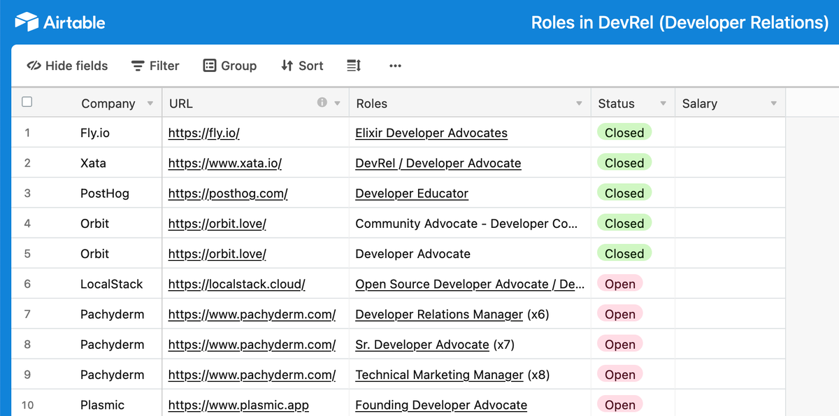 Looking to land a job in Developer Relations?